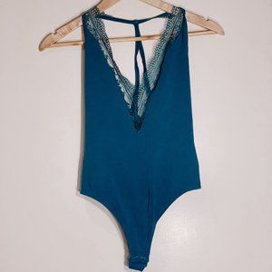 Summer plunge bodysuit